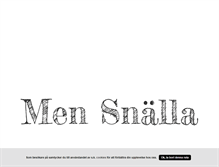 Tablet Screenshot of mensnallamamma.blogg.se