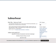 Tablet Screenshot of kalmarbusar.blogg.se