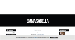 Desktop Screenshot of emmaisabella.blogg.se