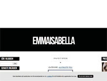 Tablet Screenshot of emmaisabella.blogg.se