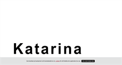 Desktop Screenshot of katarinalinnea.blogg.se