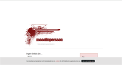 Desktop Screenshot of maaalinpersson.blogg.se