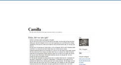 Desktop Screenshot of camie7.blogg.se