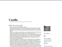Tablet Screenshot of camie7.blogg.se