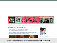 Tablet Screenshot of morfen.blogg.se