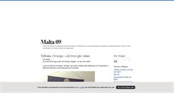 Desktop Screenshot of maltanollnio.blogg.se
