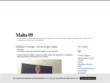 Tablet Screenshot of maltanollnio.blogg.se