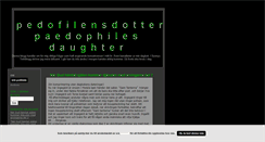 Desktop Screenshot of pedofilensdotter.blogg.se