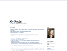 Tablet Screenshot of myssel.blogg.se