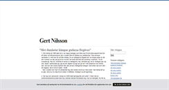 Desktop Screenshot of gertnilsson.blogg.se