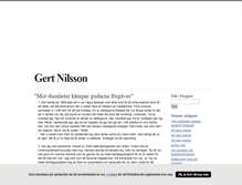 Tablet Screenshot of gertnilsson.blogg.se