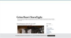 Desktop Screenshot of gronahusetbedandbreakfast.blogg.se