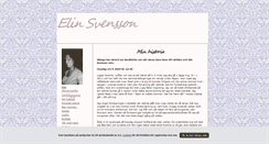 Desktop Screenshot of elinksvensson.blogg.se