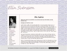 Tablet Screenshot of elinksvensson.blogg.se