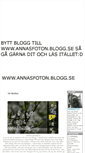 Mobile Screenshot of afotoblogg.blogg.se