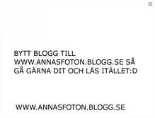 Tablet Screenshot of afotoblogg.blogg.se