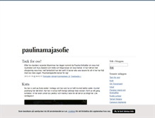 Tablet Screenshot of paulinamajasofie.blogg.se