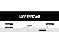 Desktop Screenshot of madeleinegrand.blogg.se