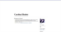 Desktop Screenshot of carolinaelisabet.blogg.se