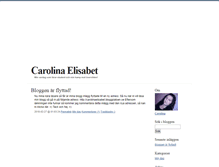 Tablet Screenshot of carolinaelisabet.blogg.se