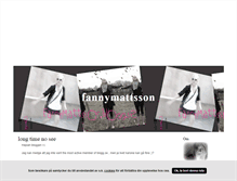 Tablet Screenshot of fannymattsson.blogg.se