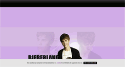 Desktop Screenshot of bieberland.blogg.se