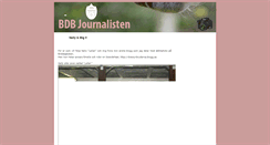 Desktop Screenshot of bdbjournalisten.blogg.se