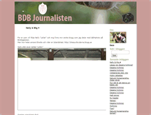 Tablet Screenshot of bdbjournalisten.blogg.se