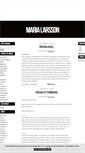 Mobile Screenshot of larssonmaria.blogg.se