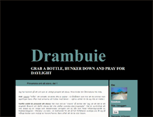 Tablet Screenshot of drambuie.blogg.se