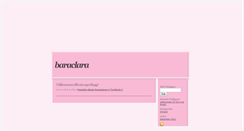 Desktop Screenshot of baraclara.blogg.se
