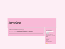 Tablet Screenshot of baraclara.blogg.se