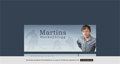 Desktop Screenshot of martinshockey.blogg.se