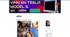 Desktop Screenshot of adina.blogg.se