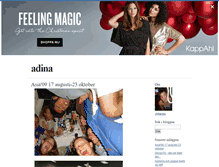 Tablet Screenshot of adina.blogg.se