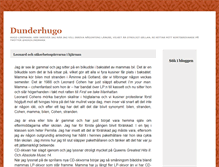 Tablet Screenshot of dunderhugo.blogg.se