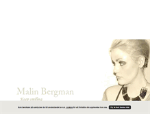 Tablet Screenshot of malinbergman.blogg.se
