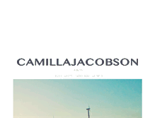 Tablet Screenshot of camillajacobson.blogg.se