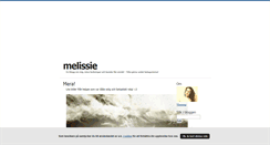 Desktop Screenshot of melissie.blogg.se
