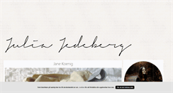 Desktop Screenshot of juliajedeberg.blogg.se