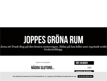 Tablet Screenshot of joppelito.blogg.se