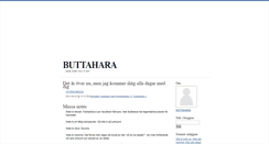 Desktop Screenshot of buttahara.blogg.se