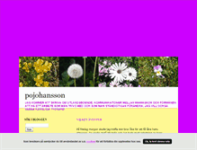 Tablet Screenshot of pojohansson.blogg.se