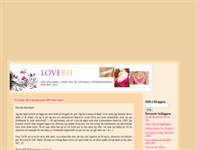 Tablet Screenshot of lovebh.blogg.se