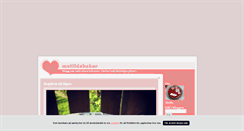 Desktop Screenshot of matildabakar.blogg.se