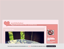 Tablet Screenshot of matildabakar.blogg.se