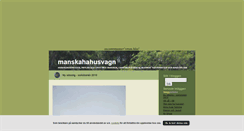 Desktop Screenshot of manskahahusvagn.blogg.se