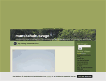 Tablet Screenshot of manskahahusvagn.blogg.se