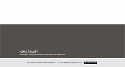Desktop Screenshot of kimsbeauty.blogg.se
