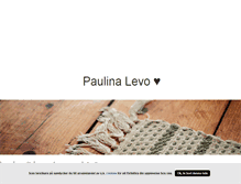 Tablet Screenshot of paulinalevo.blogg.se